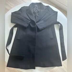 Zara Black Trench Coat
